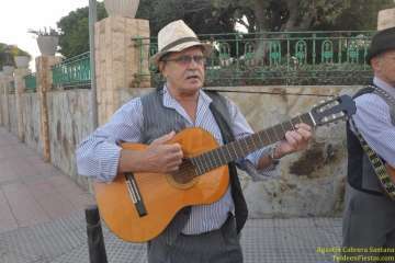 Romería ofrenda a San Venancio en Casas Nuevas (Foto TF)